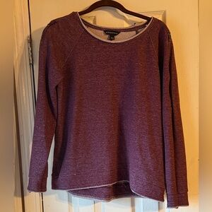 Rock & Republic Plum Crewneck Sweatshirt